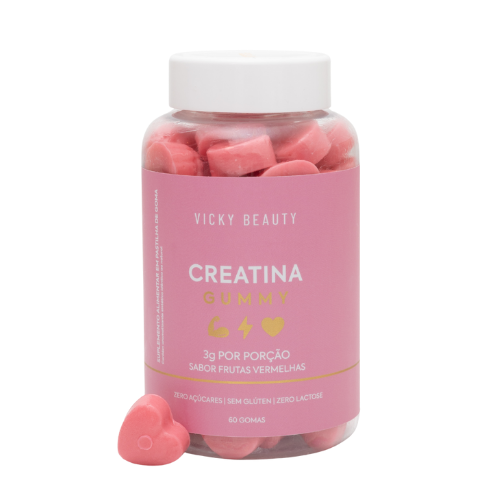 CREATINA - Sabor Frutas Vermelhas (60 gomas)